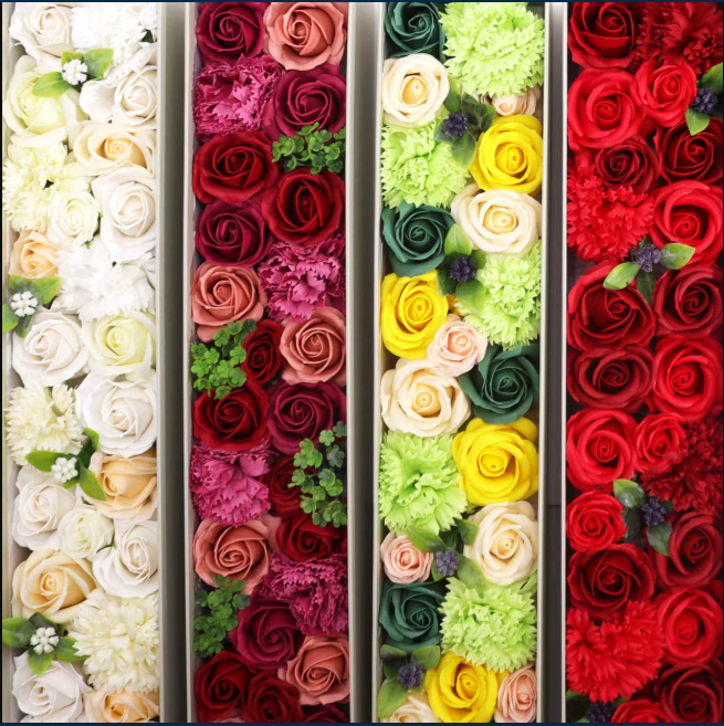 Soap Flower Gift Boxes - Extra Longa