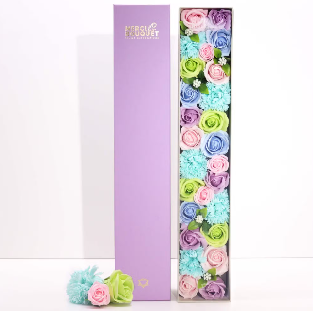 Soap Flower Gift Boxes - Extra Longa