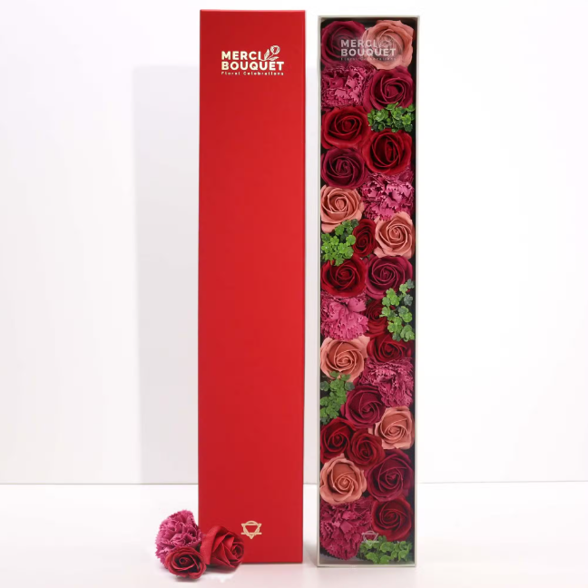 Soap Flower Gift Boxes - Extra Longa