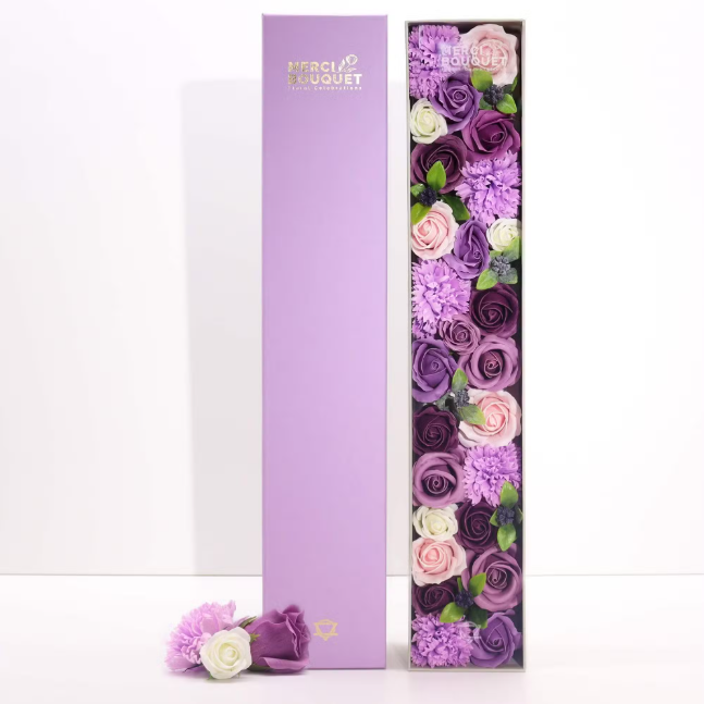 Soap Flower Gift Boxes - Extra Longa