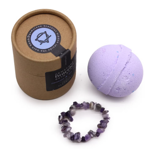 Bath Bomb com Pulseira de Cristal