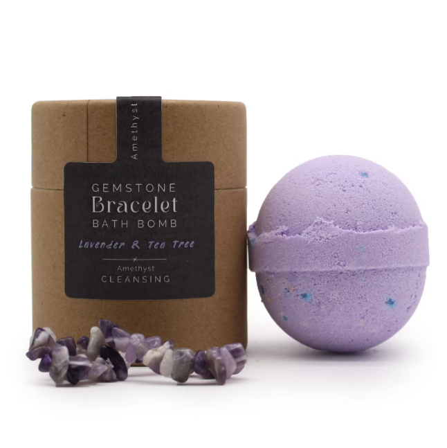 Bath Bomb com Pulseira de Cristal