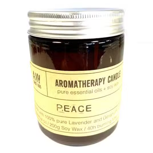 Velas Aromaterapêuticas de Soja