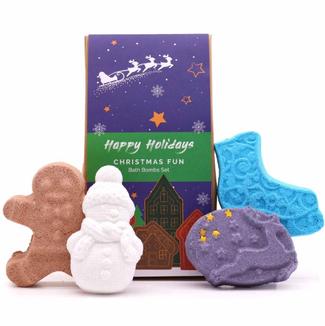 Christmas Bliss Bath Bombs – Kit de Banho Encantado