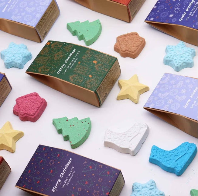 Christmas Bliss Bath Bombs – Kit de Banho Encantado