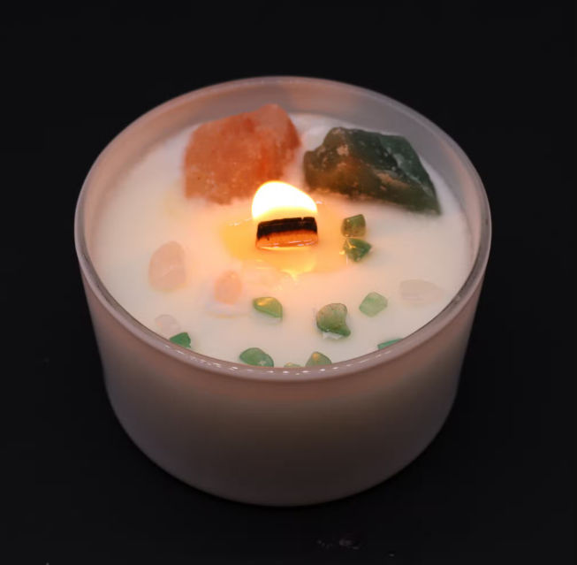 Vela Chakra Crystal – Equilíbrio & Energia Interior