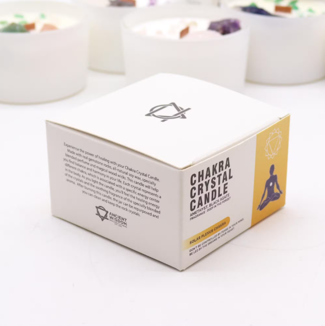 Vela Chakra Crystal – Equilíbrio & Energia Interior