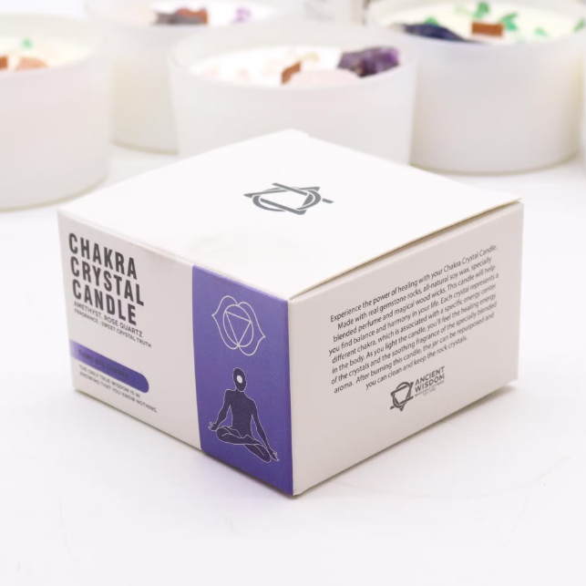 Vela Chakra Crystal – Equilíbrio & Energia Interior