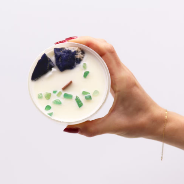 Vela Chakra Crystal – Equilíbrio & Energia Interior