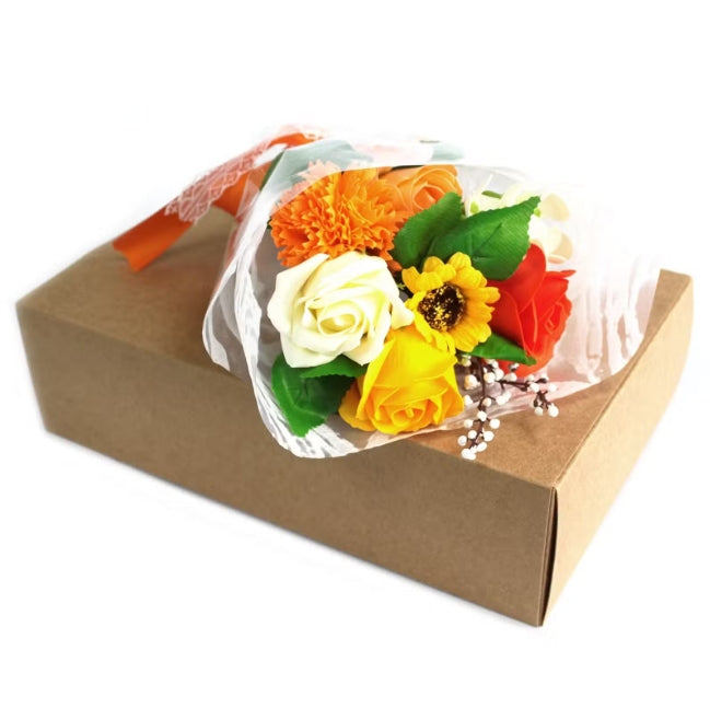 Bouquet de Flores de Sabonete em Caixa